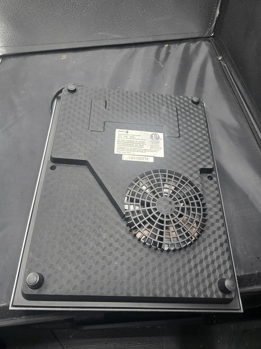 Rose Gold Induction Cooktop — Single Zone Countertop‎ Cooker
